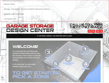 Tablet Screenshot of garagedesigntool.com